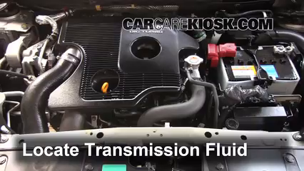 Transmission Fluid Level Check Nissan Juke (2011-2016) - 2012 Nissan